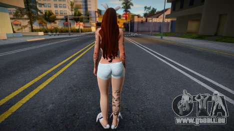 Fille aux oreilles de lapin pour GTA San Andreas