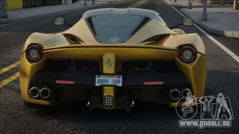 Ferrari Laferrari 2013 Yellow [HQ] pour GTA San Andreas