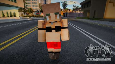 Sbfystr Minecraft Ped für GTA San Andreas