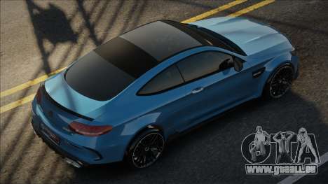 Mercedes-Benz C63S AMG Blue pour GTA San Andreas