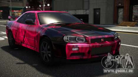 Nissan Skyline R34 L-Sport S3 für GTA 4