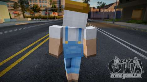 Dwfolc Minecraft Ped pour GTA San Andreas