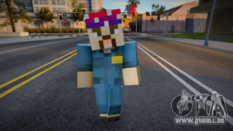 Jethro Minecraft Ped pour GTA San Andreas