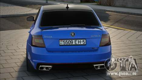 Skoda RS Blue für GTA San Andreas