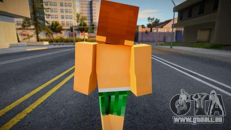 Hmybe Minecraft Ped pour GTA San Andreas