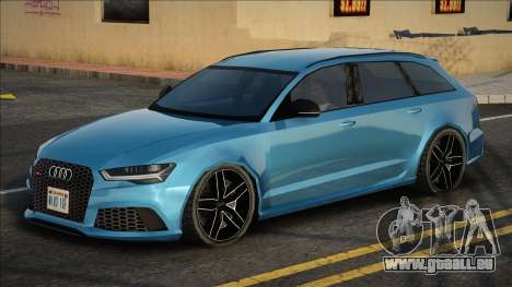 Audi RS6 Blu für GTA San Andreas
