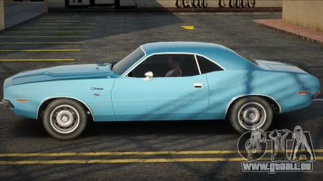 Dodge Challenger RT 1970 Blue pour GTA San Andreas