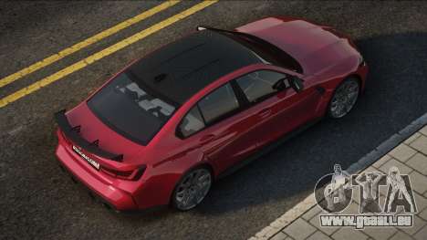 BMW M3 g80 Red für GTA San Andreas