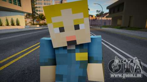 Dwayne Minecraft Ped pour GTA San Andreas