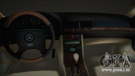 Mercedes-Benz S600 Black Edition pour GTA San Andreas