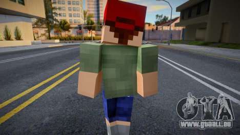 Zero Minecraft Ped für GTA San Andreas