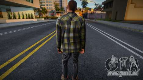 Niko Bellic Casual V1 Flannel W Undershirt v1 pour GTA San Andreas