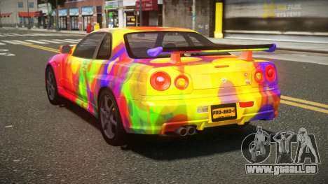 Nissan Skyline R34 L-Sport S4 pour GTA 4