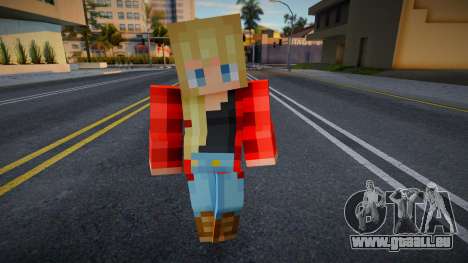 Dwfylc1 Minecraft Ped pour GTA San Andreas