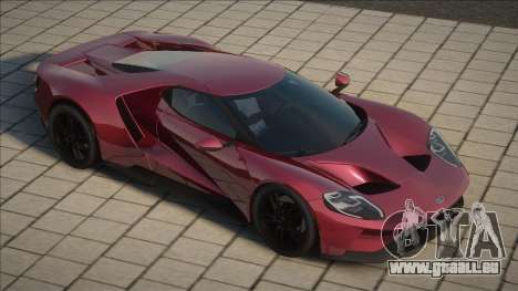 Ford GT 2018 Red für GTA San Andreas