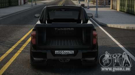 Toyota Tundra Black pour GTA San Andreas