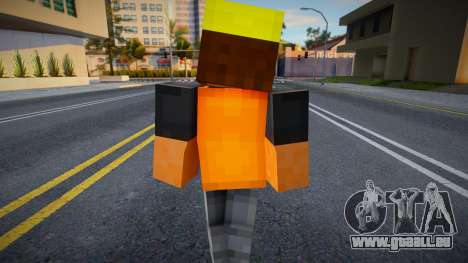 Bmycon Minecraft Ped pour GTA San Andreas