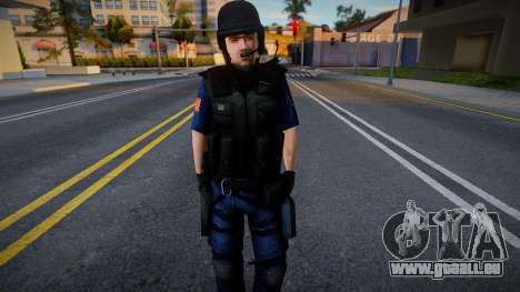 The Long Lost LS SWAT Skin pour GTA San Andreas
