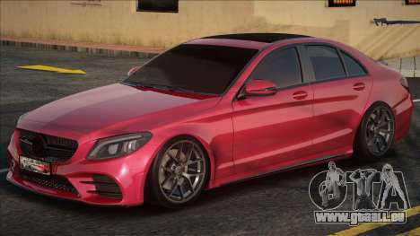 Mercedes-Benz C43 AMG Red für GTA San Andreas