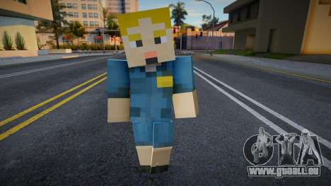 Dwayne Minecraft Ped für GTA San Andreas