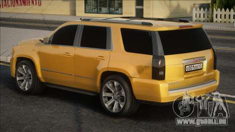 GMC Yukon Denali Yellow pour GTA San Andreas