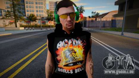 Man from GTA V (ACDC fan) pour GTA San Andreas