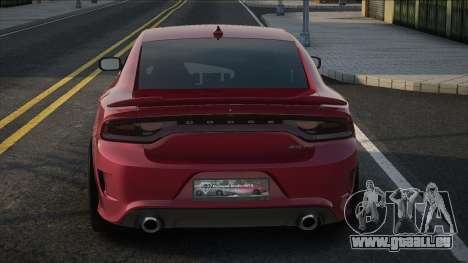 Dodge Charger Hellcat 2015 Red pour GTA San Andreas