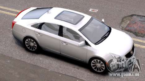 2013 Cadillac XTS White pour GTA 4
