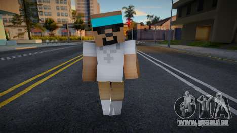 SFR3 Minecraft Ped pour GTA San Andreas