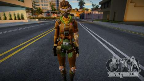 Azure Knight Female - Creative Destruction für GTA San Andreas