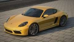 Porsche 718 Cayman S Yellow für GTA San Andreas