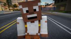 Bmost Minecraft Ped pour GTA San Andreas
