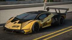 Lamborghini Essenza Yellow pour GTA San Andreas