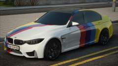 BMW M3 F30 UKR Plate für GTA San Andreas