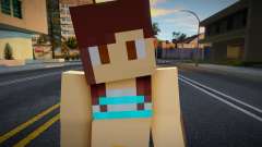 Hfybe Minecraft Ped pour GTA San Andreas