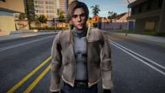 Leon HD S. Kennedy con chaqueta HD Resident Evil für GTA San Andreas