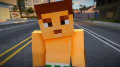 Hmybe Minecraft Ped pour GTA San Andreas