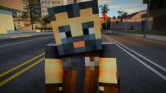 Bikdrug Minecraft Ped für GTA San Andreas