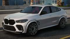 BMW X6M White pour GTA San Andreas