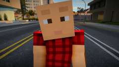 Omost Minecraft Ped für GTA San Andreas