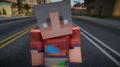 Dnfolc2 Minecraft Ped pour GTA San Andreas