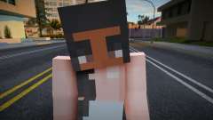 Bfyst Minecraft Ped pour GTA San Andreas