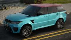 Land Rover Range Rover SVR Blue Red pour GTA San Andreas