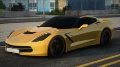 Chevrolet Corvette Yellow für GTA San Andreas