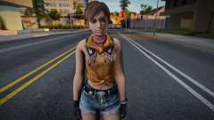 Rebecca Cowgirl [Resident Evil Zero] pour GTA San Andreas
