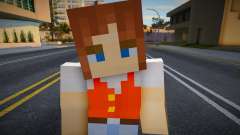 Cwfyfr1 Minecraft Ped pour GTA San Andreas