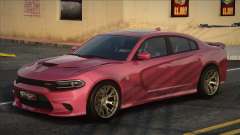 Dodge Charger Hellcat 2015 Red für GTA San Andreas