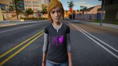 Chloe Punk Jane Doe Outfit [LIS: Before The Stor für GTA San Andreas