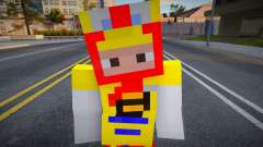 Wmybell Minecraft Ped pour GTA San Andreas