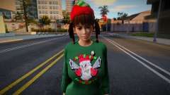 Lei Fang Christmas pour GTA San Andreas